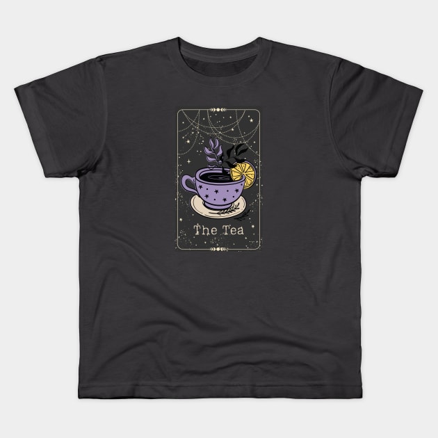 The Tea Kids T-Shirt by Elisamakesart